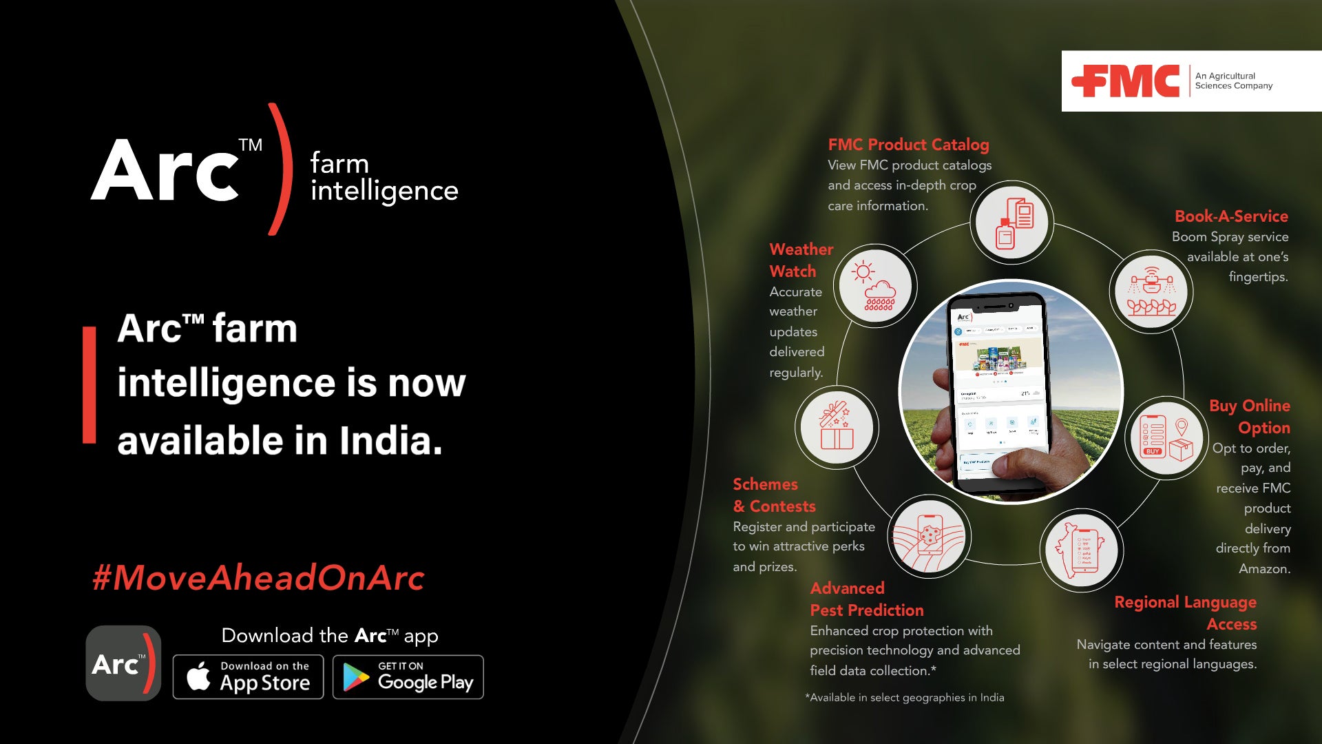 FMC India Launches Arc Farm Intelligence Platform To Help Farmers FMC India Launches Arc Farm Intelligence Platform To Help Farmers